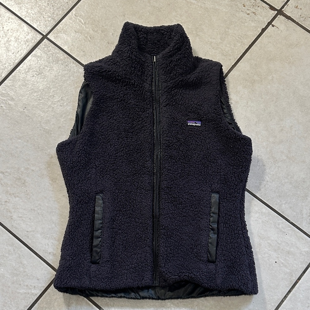 Patagonia Sherpa Reversible Vest Womens Small